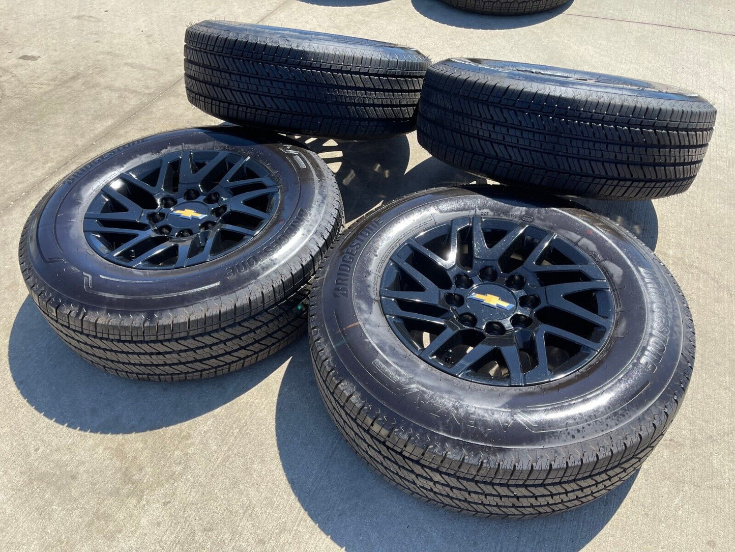 18" Chevy Silverado EV OEM wheels rims Sierra Hummer 2500 HEV 2024 2025 NEW