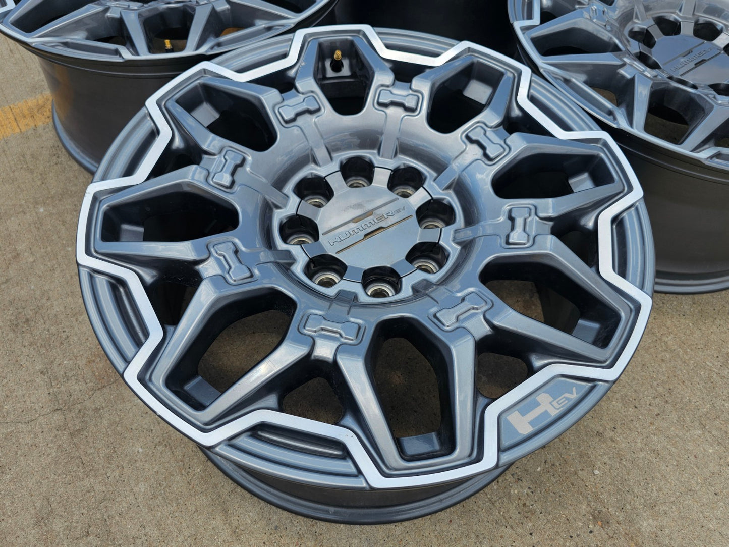 22" Hummer EV HEV 2500 OEM 8x165 14094 wheels rims 2023 2024 2025 2026 2027