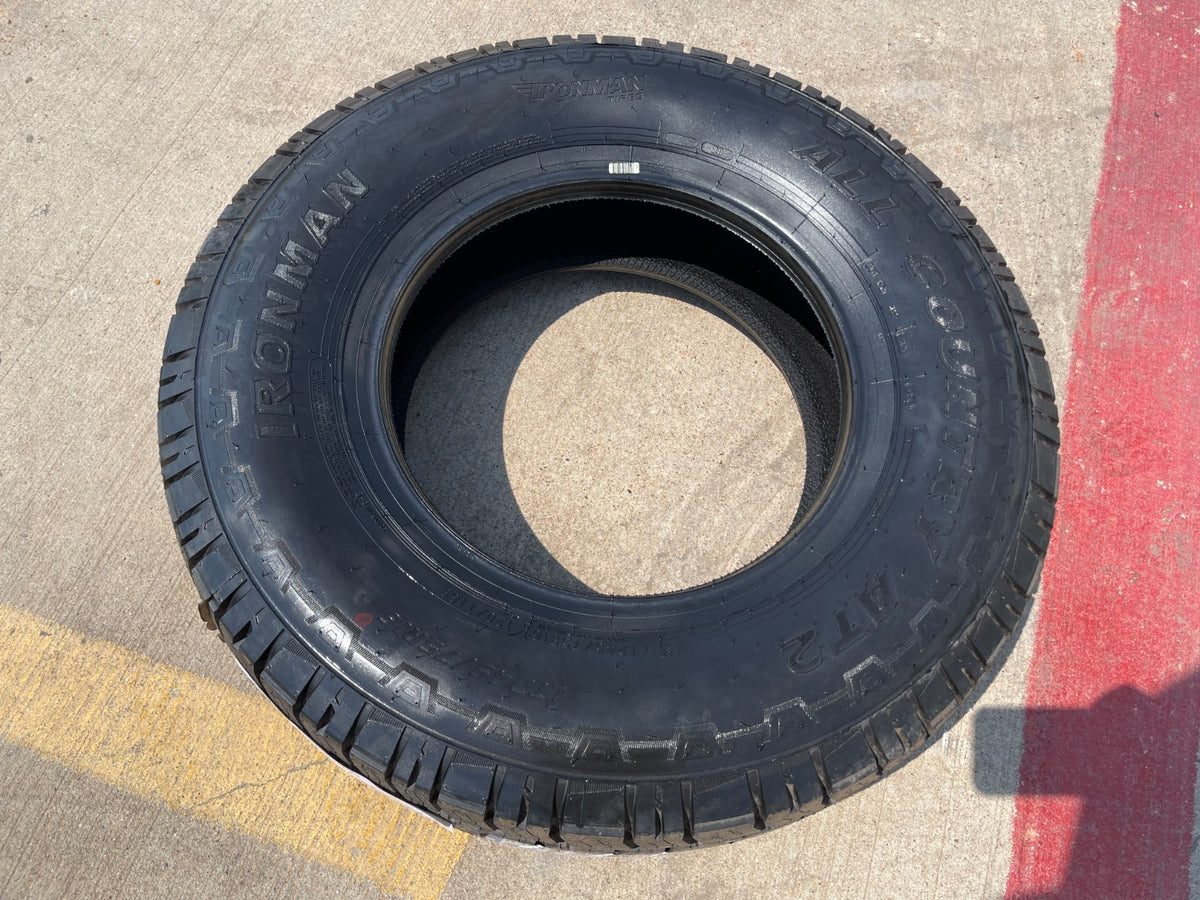 (1) 245/75/16 Ironman All Country A/T2 tire 245/75R16 M+S 120R LT 10 ply LRE NEW