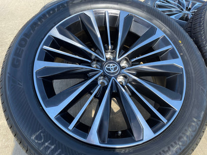 20" Toyota Grand Highlander OEM 10527 wheels rims TX350 TX500 2026 2027 SET NEW