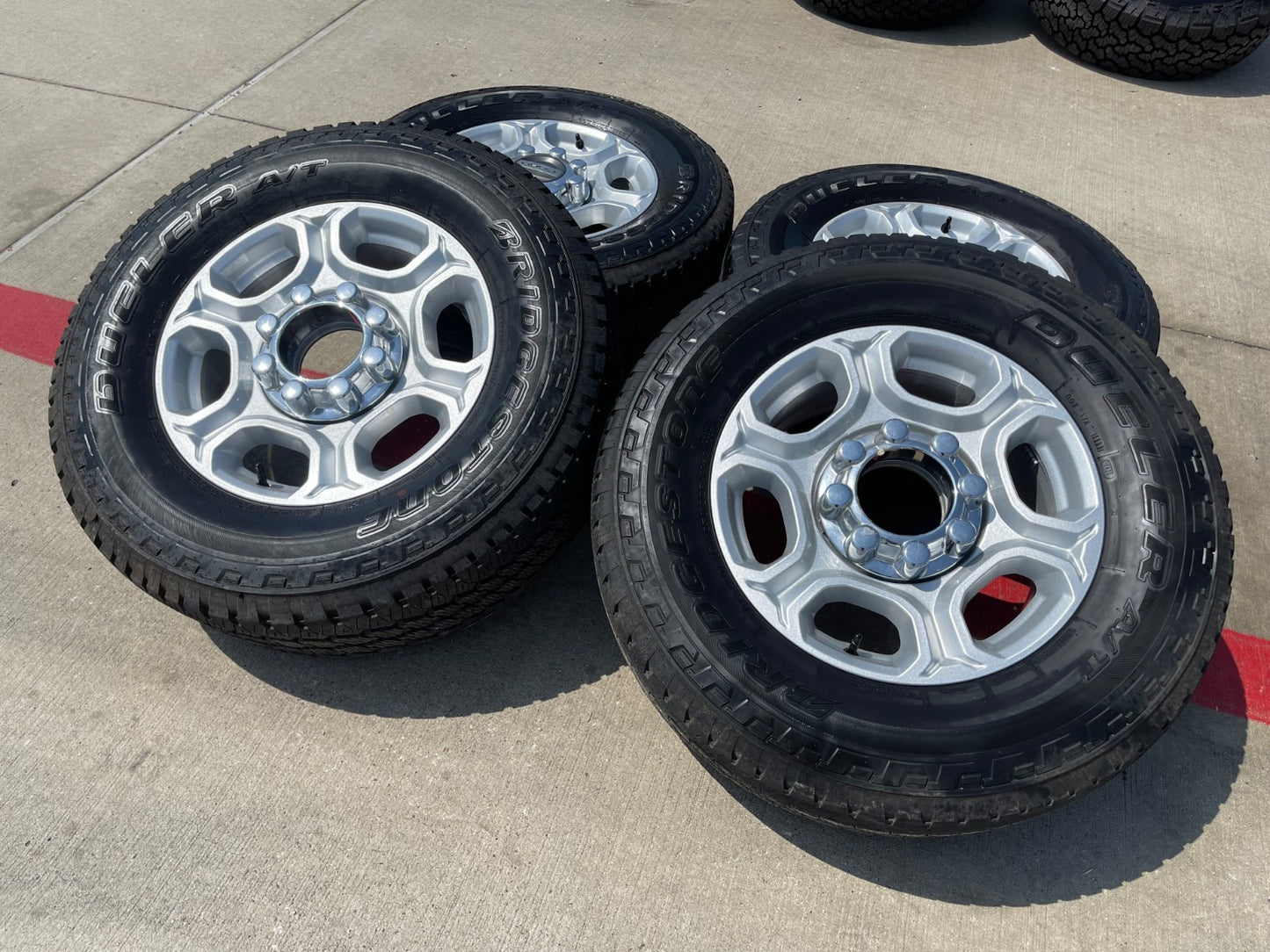 18" Ford F-250 F-350 Lariat FX-4 OEM 10479 wheels rims SET 2024 2025 2026 2027