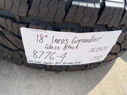 18" INEOS Grenadier Quartermaster OEM 2774-1 wheels rims Beadlock 2026 2027 NEW