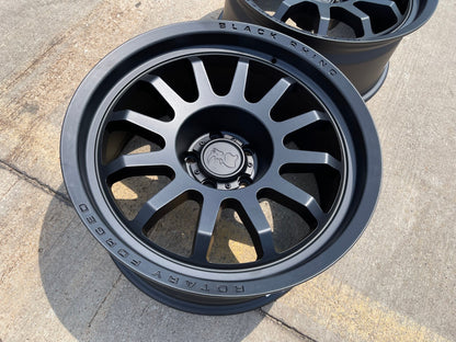 (1) 20" 20x9.5 Black Rhino Rapid RF Jeep Wrangler Gladiator wheel rim NEW