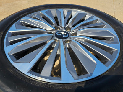 (1) 22" Infiniti QX80 QX56 Nissan Titan Armada OEM 94236 wheel rim single spare