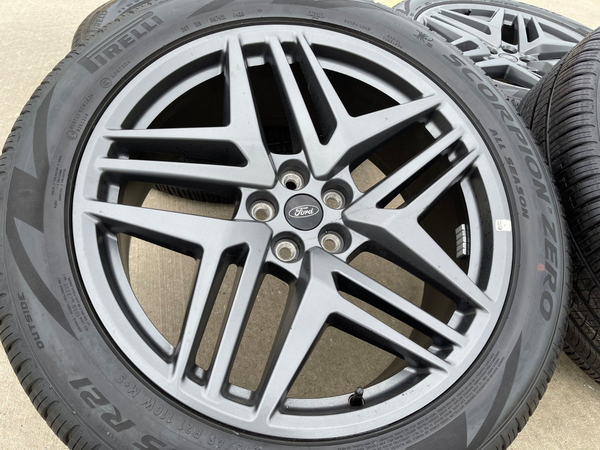 21" Ford Explorer ST OEM rims wheels Lincoln Aviator 2025 2026 2027 PIRELLI NEW