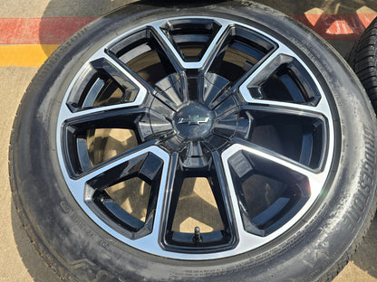 22" Chevy Tahoe Suburban RST OEM 14035 wheels rims Silverado 2025 2026 2027 NEW