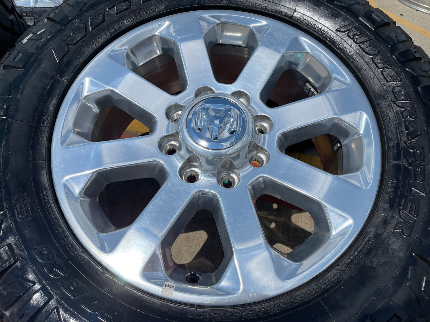 20" Dodge Ram 2500 3500 LARAMIE OEM 2700 wheels rims 2023 2024 2025 2026 NITTO