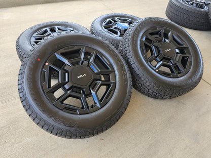 17" Kia Sorento X-PRO OEM wheels rims tires Telluride Sedona 2024 2025 NEW