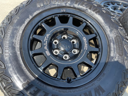 18" AEV SALTA GMC Sierra AT4X Chevy Silverado OEM rims wheels SET