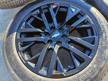 22" GMC Yukon Sierra OEM Chevy Silverado Tahoe 5903 wheels rims 2023 2024 2025