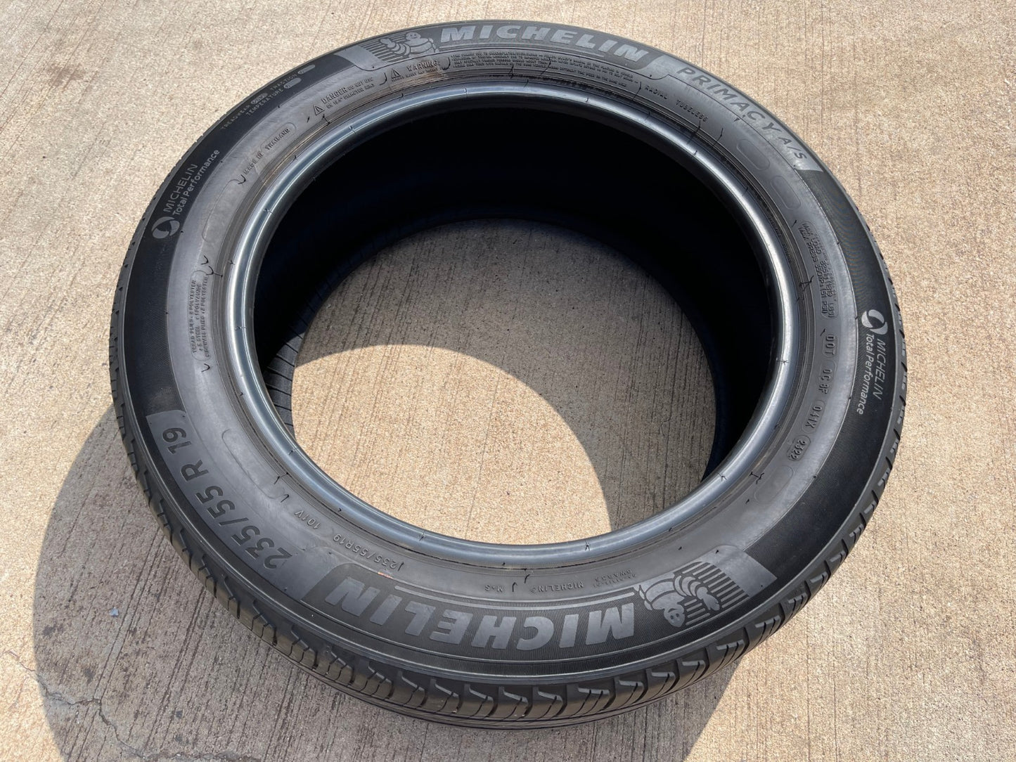 235/55/19 Michelin Primacy A/S tire 101V