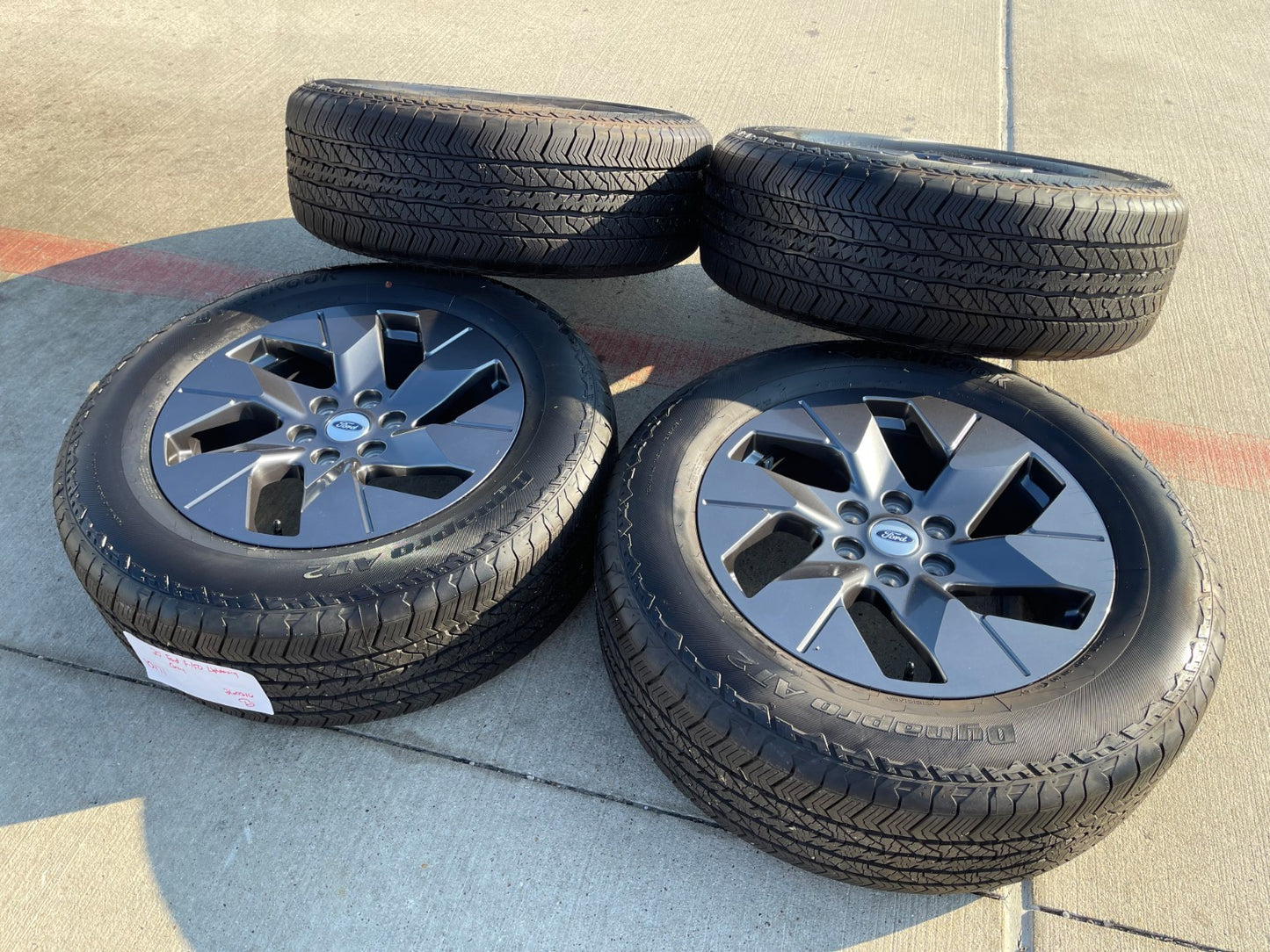 20" Ford F-150 LIMITED OEM rim wheel tire 10471 Expedition 2025 2026 HANKOOK NEW