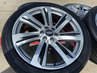 24" Cadillac Escalade V OEM PLATINUM wheels rims SET 2024 2025 2026 2027 NEW