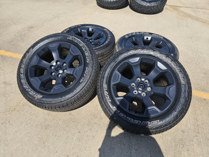 20" Dodge Ram 1500 OEM Laramie Black 2462 2680 wheels rims 2026 2027 SET NEW