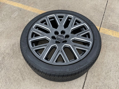 24" GMC Yukon Sierra DENALI OEM wheel rim tire 2022 2023 2024 2025 2026 NEW