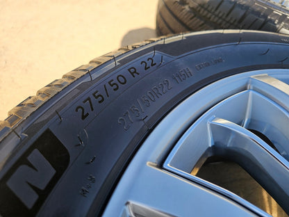 22" Ford F-150 LIMITED OEM rims wheels 10622 SET Expedition 2025 2026 MICHELIN
