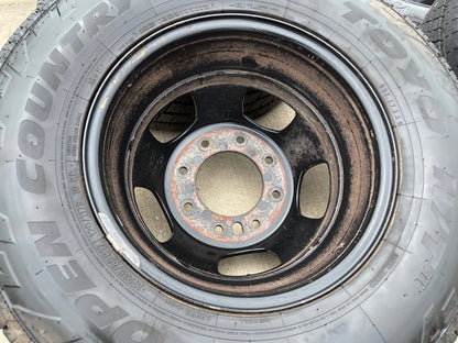 17" Dodge Ram 3500 Dually Laramie 8x200 wheels rims 2703 2704 OEM TOYO NEW