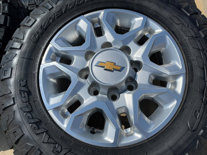 18" Chevy Silverado 2500 3500 OEM 5959 wheels rims tires SET NITRO R/T