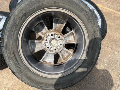 20" Dodge Ram 1500 OEM Laramie wheels rims 2681 tires MICHELIN