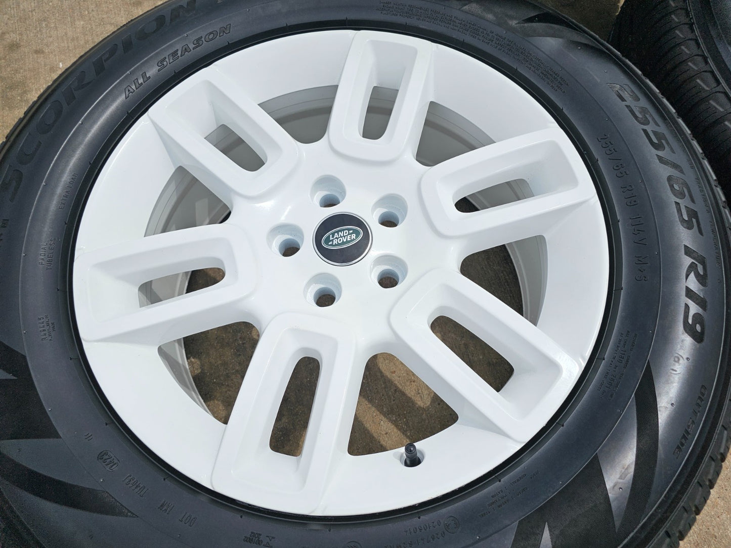 19" Land Rover Defender WHITE Range Rover OEM 72350 wheels rims NEW