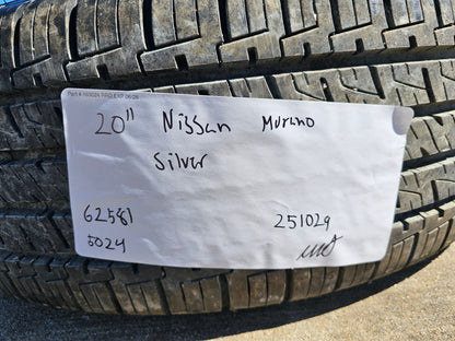 20" Nissan Murano Pathfinder Maxima FX35 FX45 QX60 OEM 62581 wheels rims