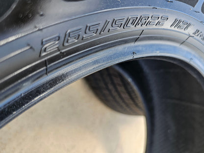 (4) 265/50/22 Dunlop Grandtrek H/T31 tires SET 112V M+S 265/50r22 NEW