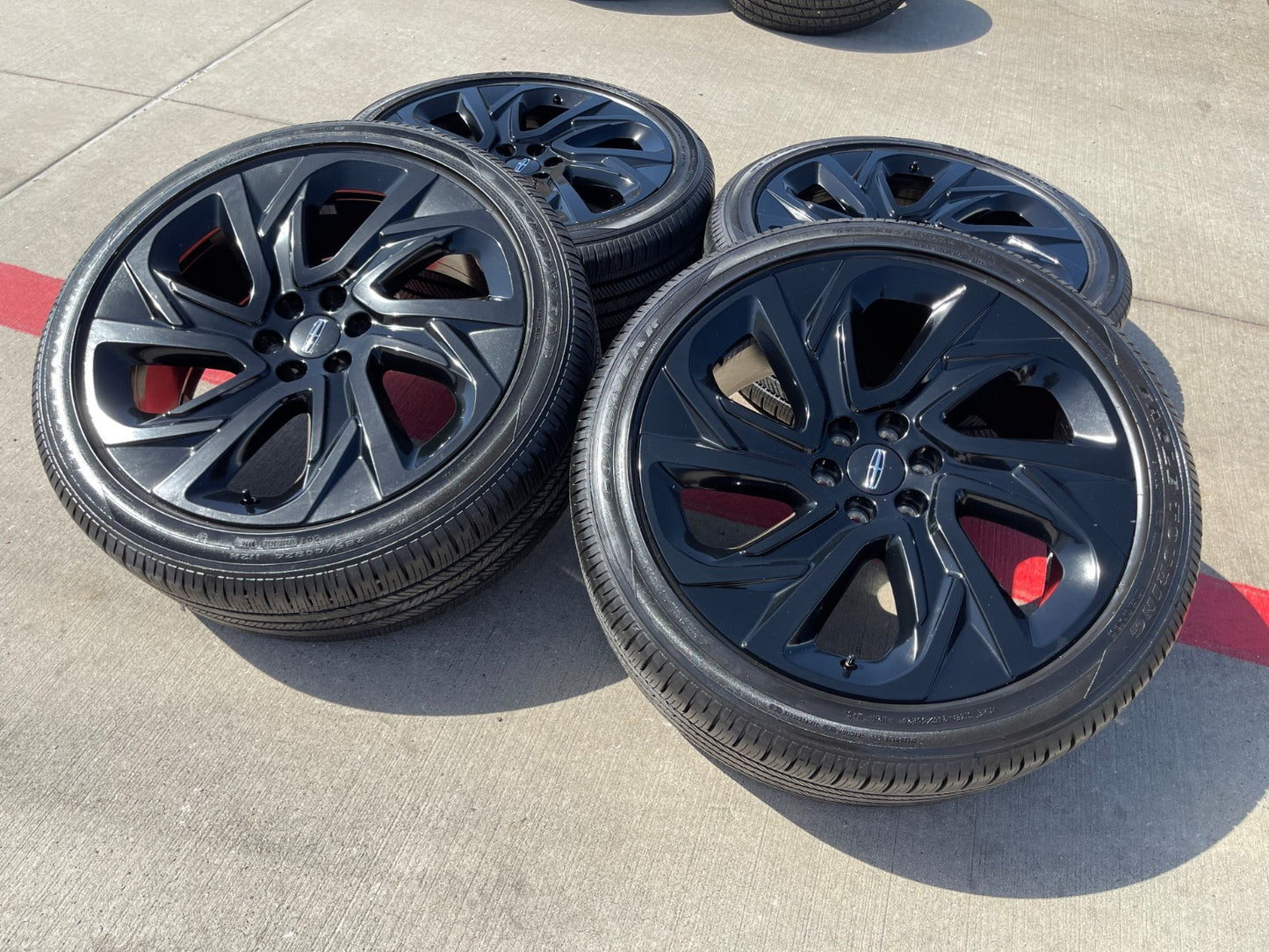 24" Lincoln Navigator BLACK LABEL OEM 10669 rims wheels Ford 2025 2026 2027 NEW