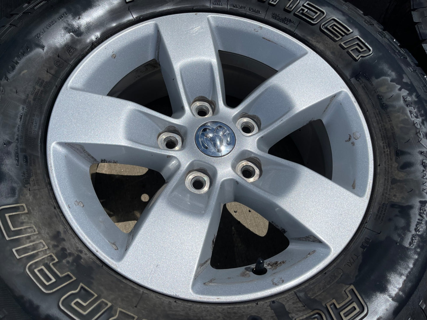 17" Dodge Ram 1500 OEM 2448 wheels rims 5x139 5x5.5 SET tires DISCOUNTED