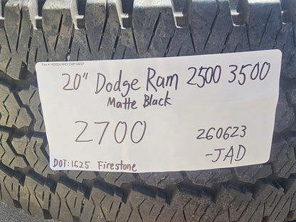 20" Dodge Ram 2500 3500 LARAMIE OEM SET wheels rims RIM# 2700 FITS 1999-2027