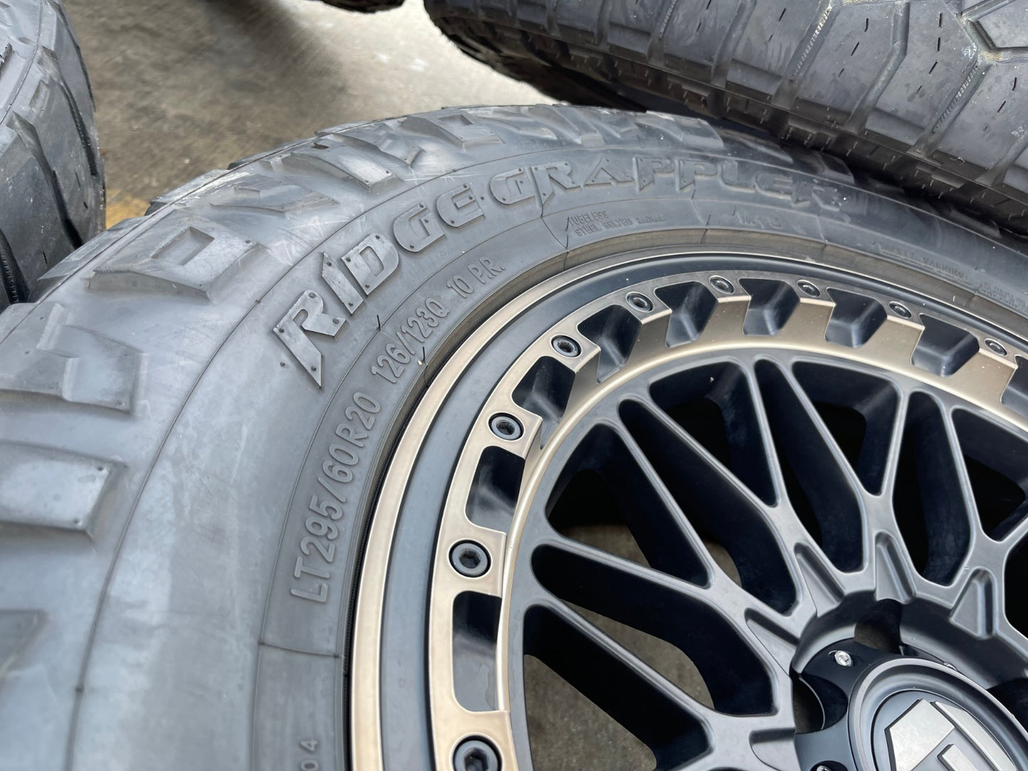 20x9 Fuel Trigger D759 Chevy Silverado RAM Tacoma wheels rims 6x139 6x5.5 tires