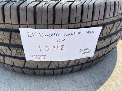 21" Lincoln Nautilus MKX Continental MKC rims wheels OEM 10218 Edge SET