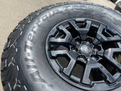 17" Ford F-150 Raptor Bronco OEM 10461 rims wheels 2025 2026 BFG KO2 A/T NEW 37"