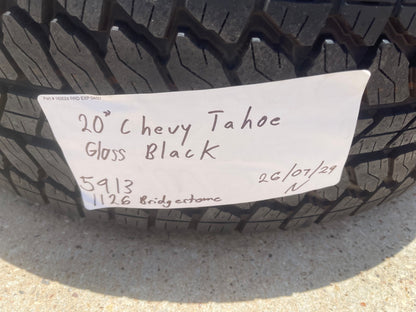 20" Chevy Silverado Tahoe Suburban ZR2 OEM SET wheels rims # 5913 1999-2027 NEW