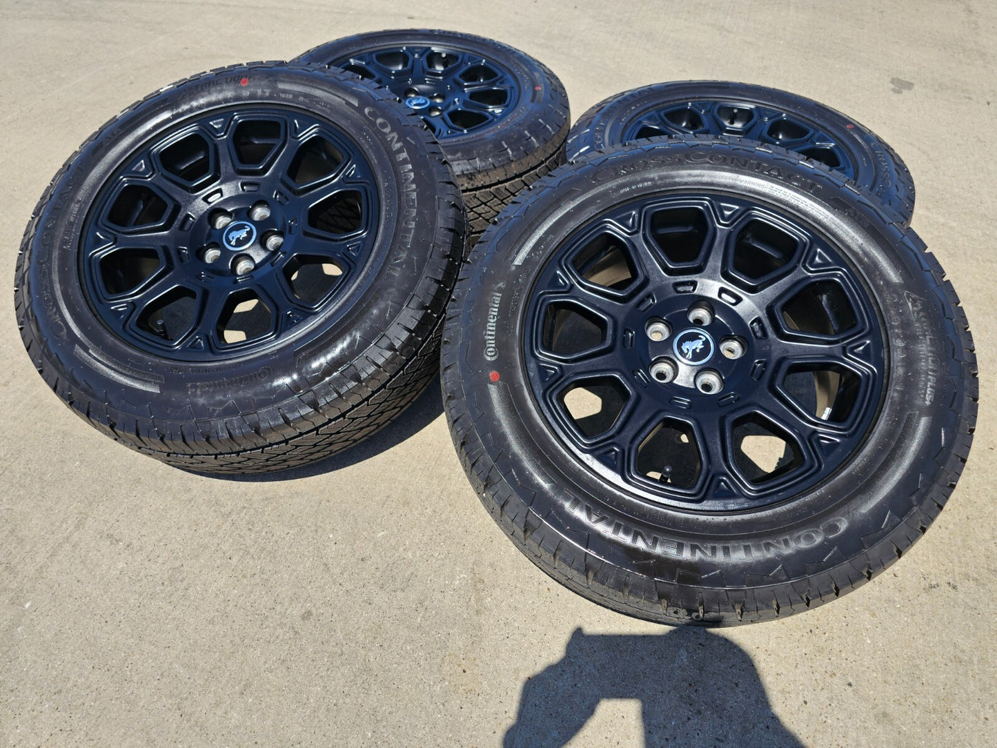 17" Ford Bronco Sport rims wheels Badlands AT tires OEM 2024 2025 2026 NEW