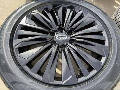 22" Infiniti QX80 QX56 Nissan Titan Armada OEM 94236 wheels rims 2025 2026 NEW