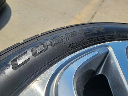 (1) 22" Lincoln Navigator BLACK LABEL OEM 10497 rim wheel 2022 2023 2024 COOPER
