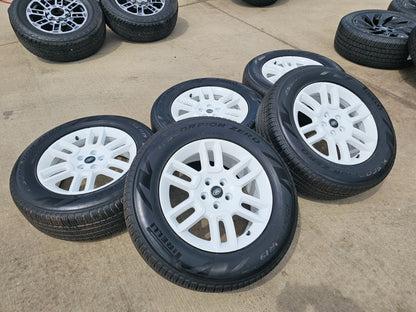 19" Land Rover Defender WHITE Range Rover OEM 72350 wheels rims NEW
