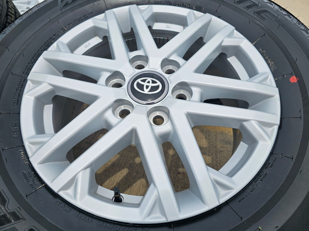 18" Toyota Tundra Sequoia TRD OEM 75281 wheels rims LX600 BRIDGESTONE SET NEW