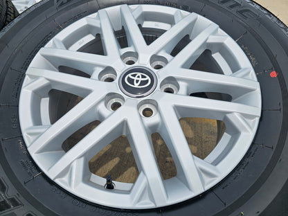 18" Toyota Tundra Sequoia TRD OEM 75281 wheels rims LX600 BRIDGESTONE SET NEW