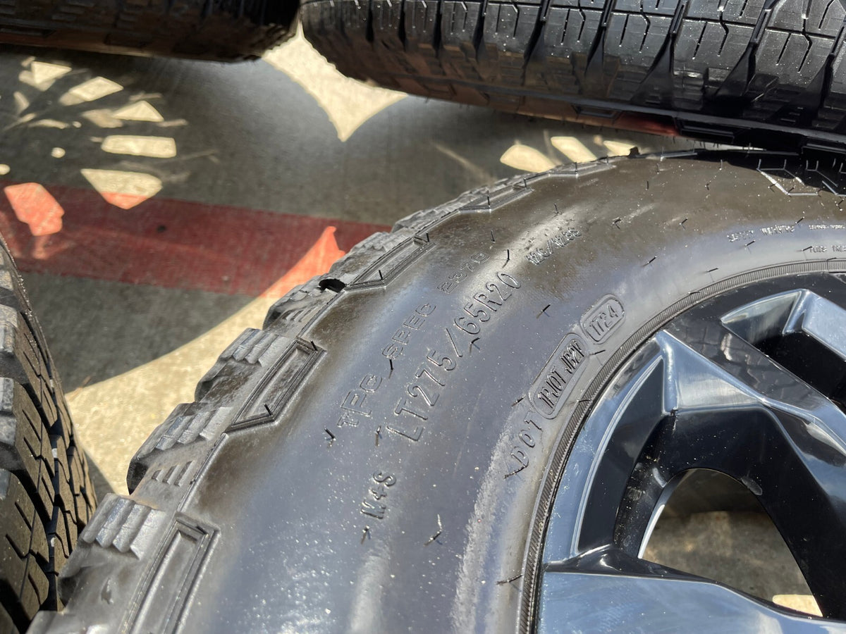 20" GMC AT4 Chevy Silverado Trail Boss 2500 OEM 94030 wheels rims 2025 2026 NEW