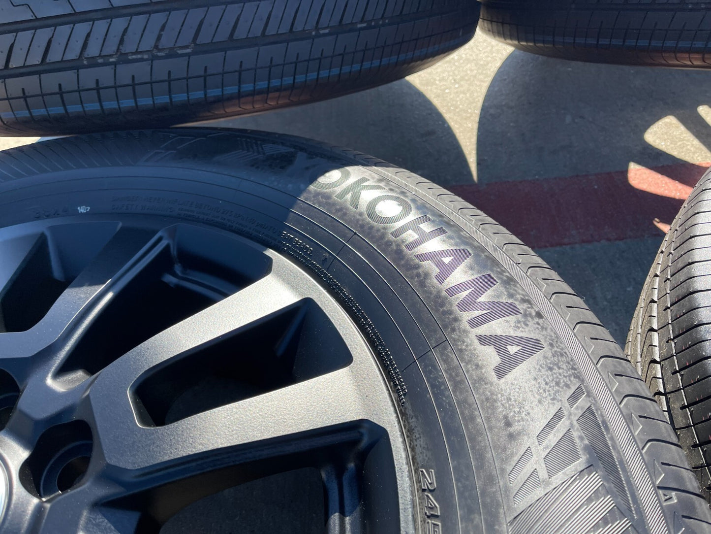 18" Toyota Land Cruiser OEM wheels rims tires Tundra Sequoia 2024 2025 2026 NEW