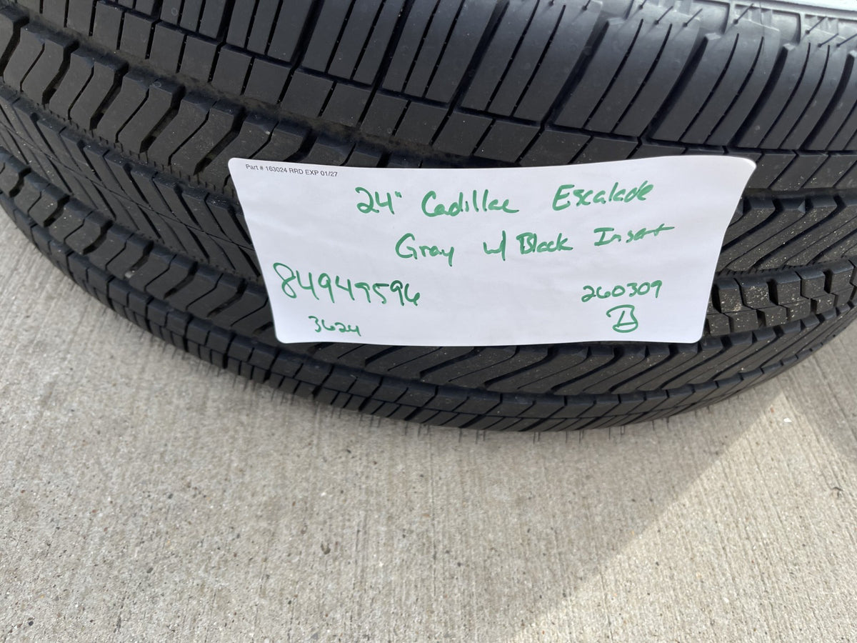 24" Cadillac Escalade V OEM wheels rims 2024 2025 2026 BRIDGESTONE DISCOUNTED