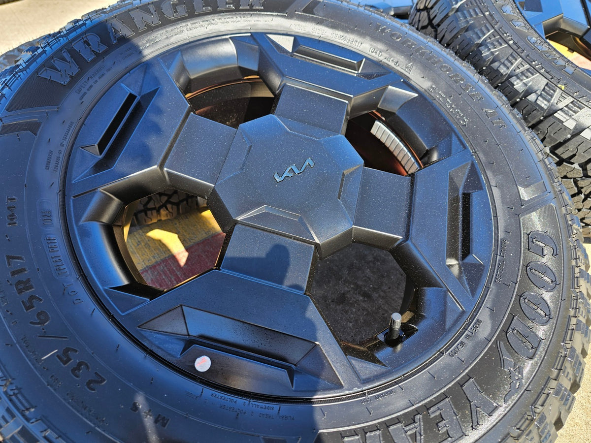17" Kia Sorento X-PRO OEM wheels rims tires Telluride Sedona 2025 2026 SET NEW
