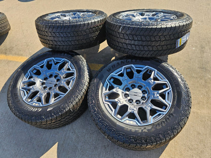 22" Hummer EV HEV 2500 OEM 8x165 14094 wheels rims 2024 2025 2026 NEW GOODYEAR