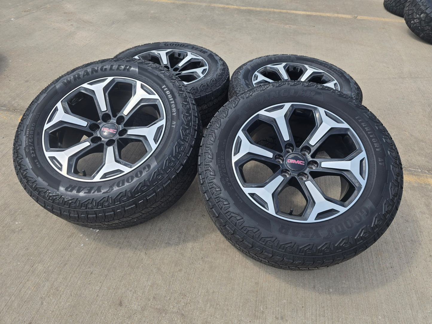 20" GMC Sierra AT4X Canyon Chevy Silverado OEM wheels rims 2025 2026 2027 NEW