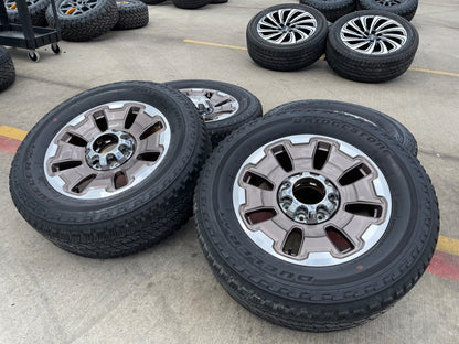 20" Ford F-250 F-350 OEM 10487 LIMITED KING RANCH tan wheels rims 2024 2025 2026
