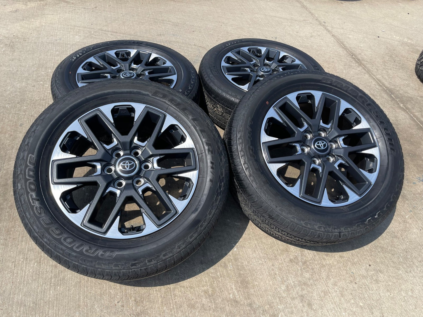 20" Toyota Tundra TRD wheels rims OEM TSS # 75276 95295 Sequoia SET BRIDGESTONE