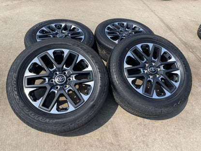 20" Toyota Tundra TRD wheels rims OEM TSS # 75276 95295 Sequoia SET BRIDGESTONE