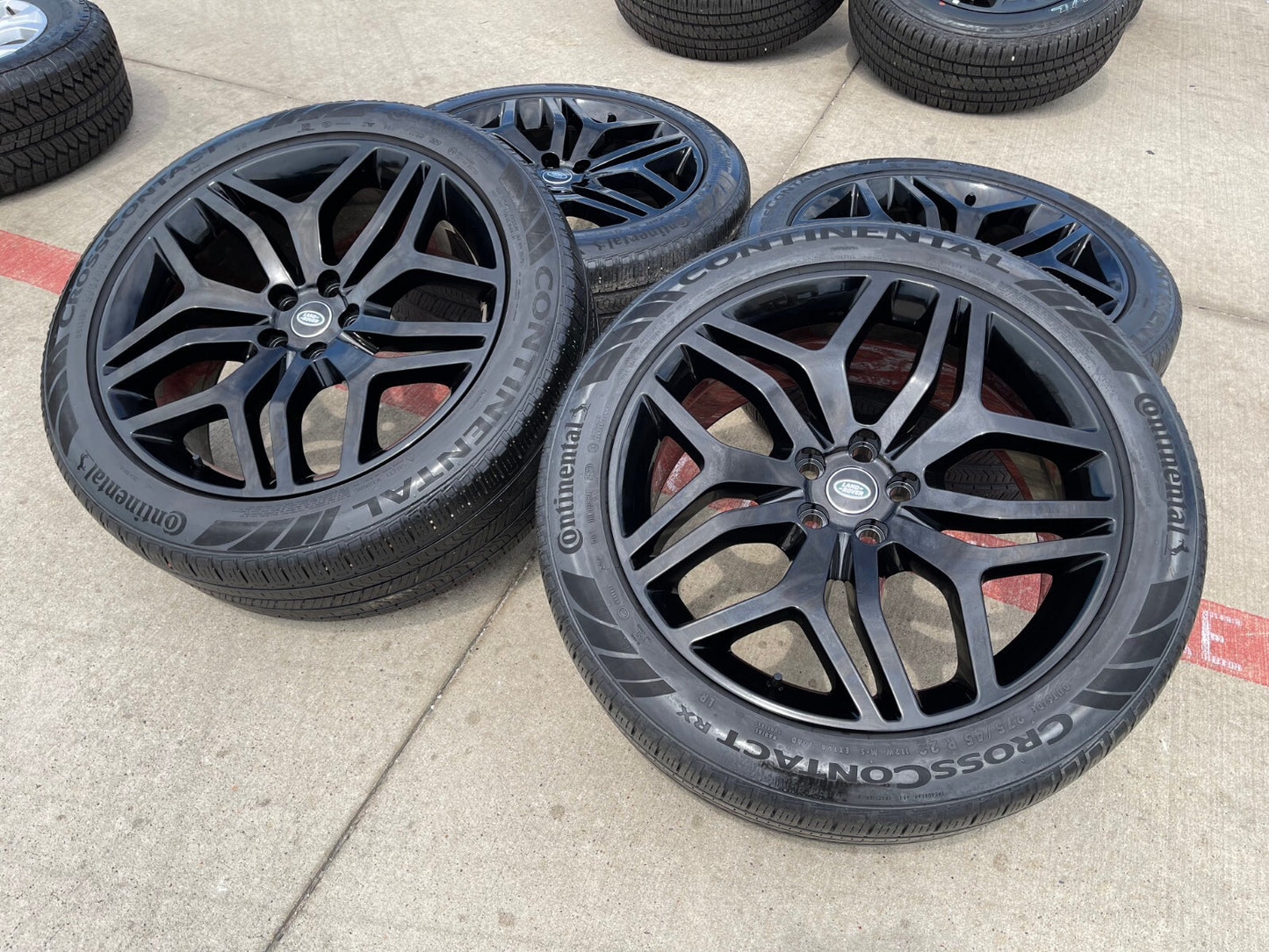 22" Land Rover DEFENDER OEM wheels rims 72255 72282 Range tires DISCOUNTED