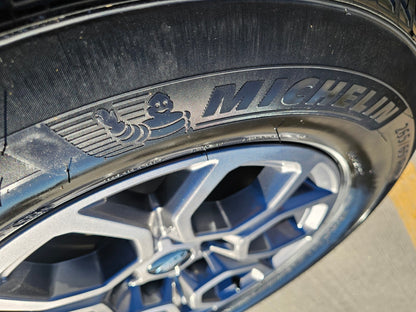 18" Ford Expedition F-150 TREMOR OEM rims wheels 2025 2026 NEW MICHELIN